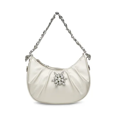 STEVE MADDEN Steve madden saffy women's white shoulder bag